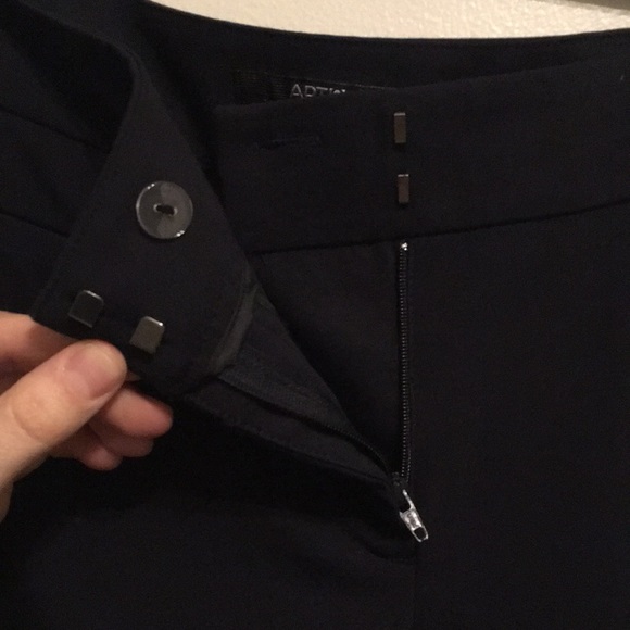 NWOT APT. 9  Dark Navy Blue Cropped Dress Pants 4 - Picture 2 of 5